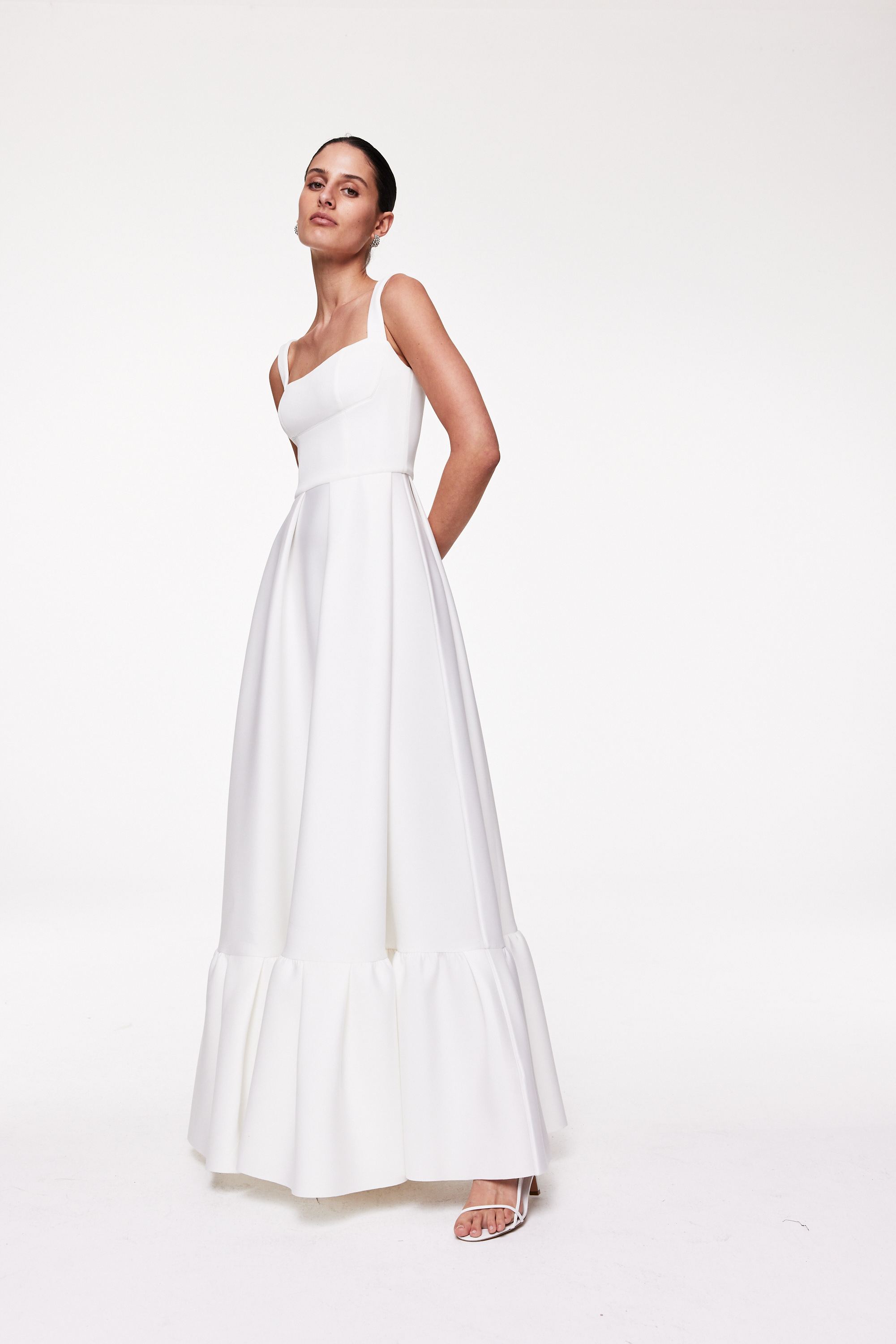 CORA GOWN - IVORY – Rachel Gilbert